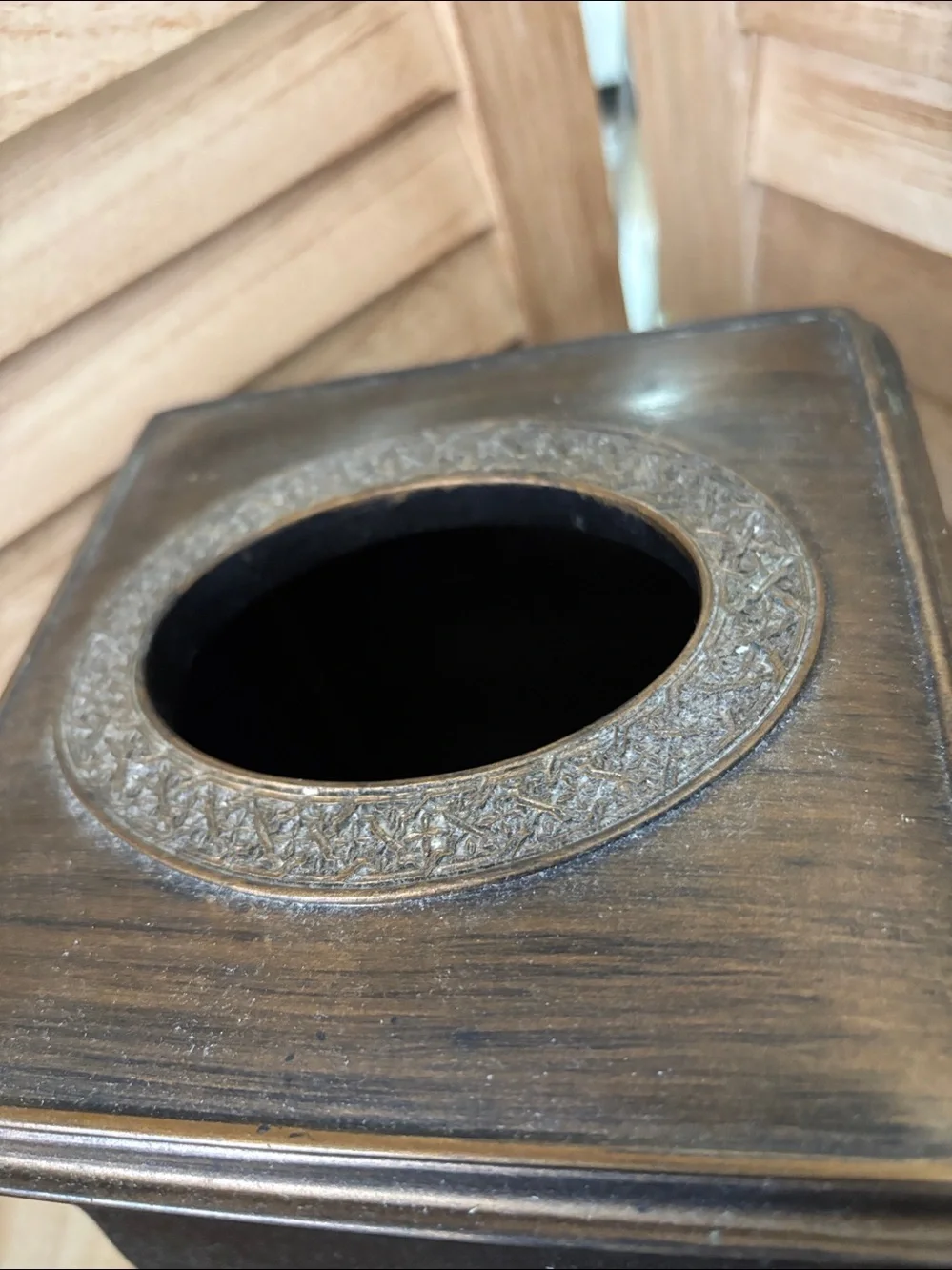 Decorative Heavyweight Tissue Box Holder